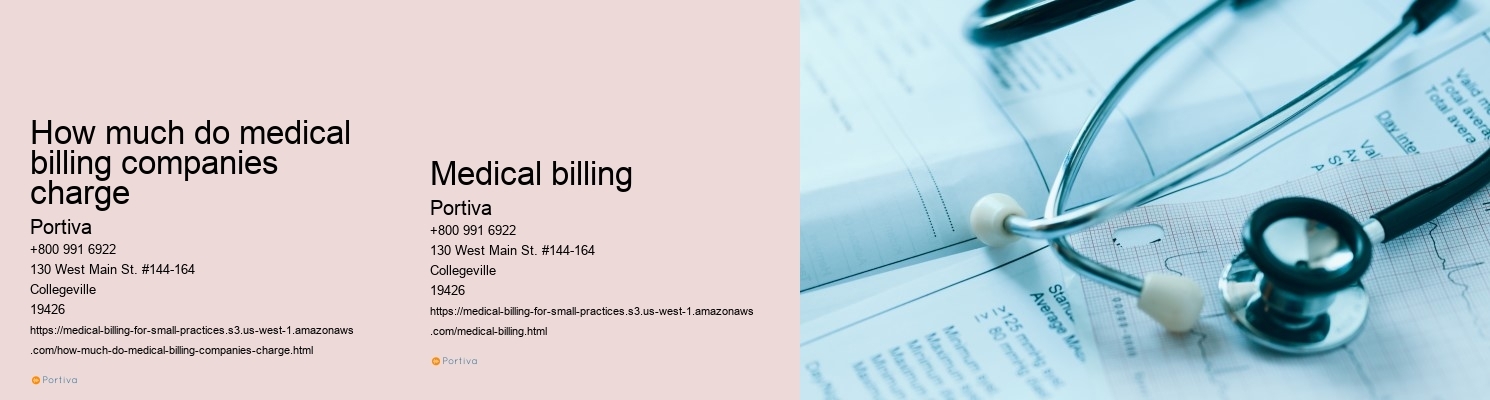 how much do medical billing companies charge