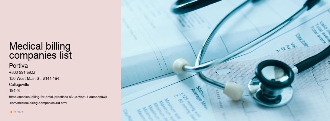 medical billing companies list