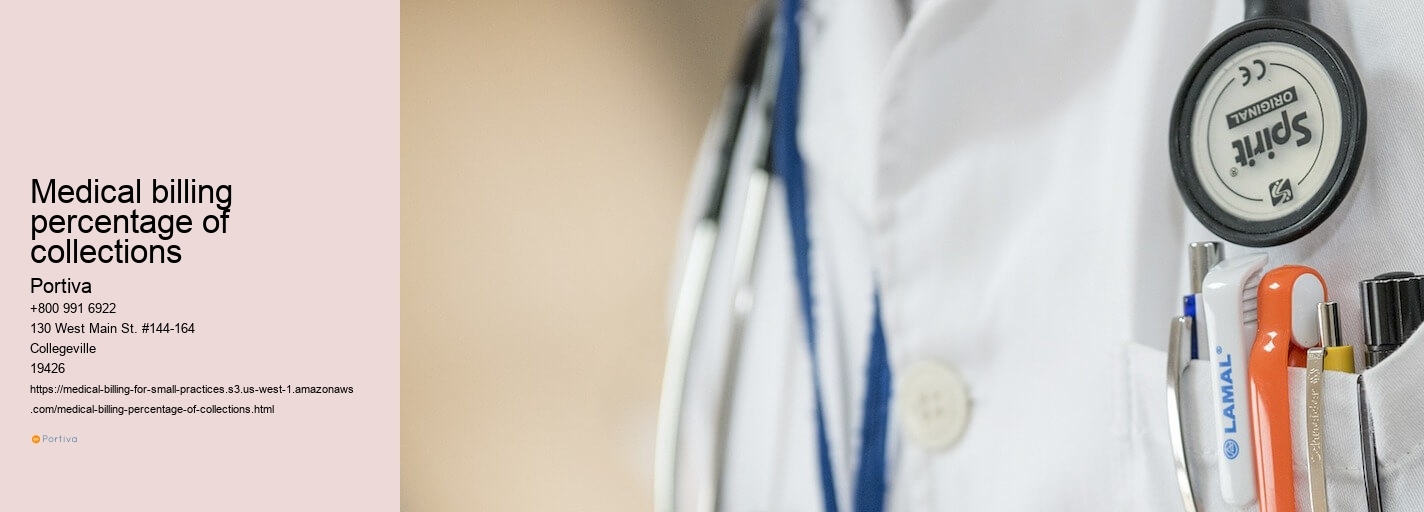 medical billing percentage of collections